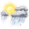Today: Day - Mostly cloudy with a chance of rain. High of 17C. Breezy. Winds from the SW at 15 to 30 km/h. Chance of rain 50%. Night - Overcast in the evening, then partly cloudy. Low of 10C. Breezy. Winds from the SW at 15 to 25 km/h.